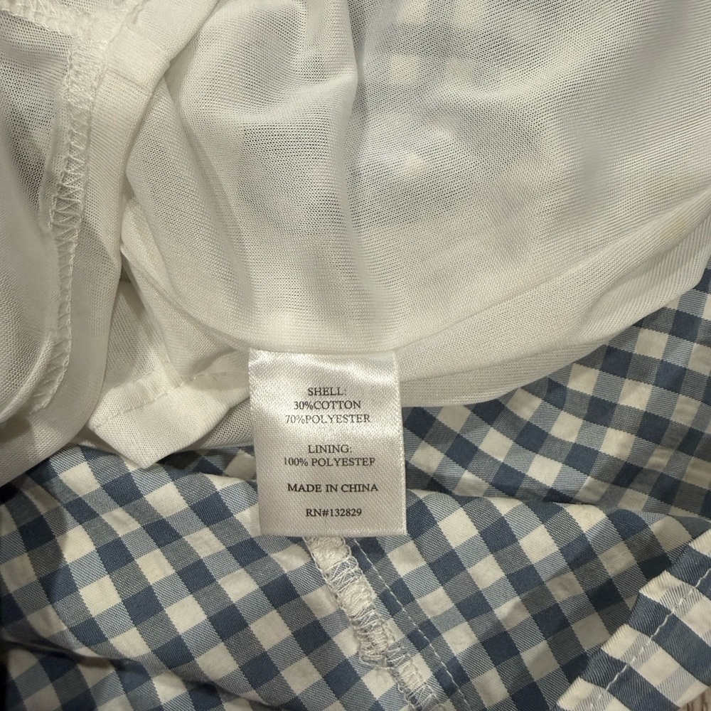 superdown Navy Gingham Mini Skirt - Picture 8 of 8